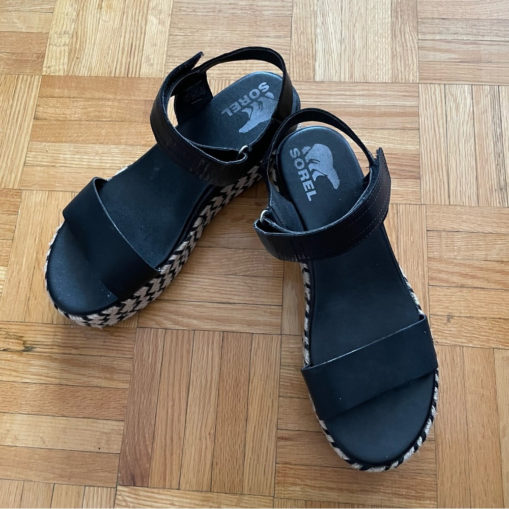 SOREL Platform “Flatform” Sandals